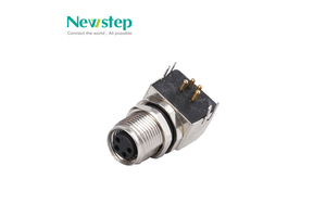 Connector Supplier M8 4 Pin A Code Male Female Plugs Socket Waterproof Cover Welding Cable Circular Plastic Connectors M8