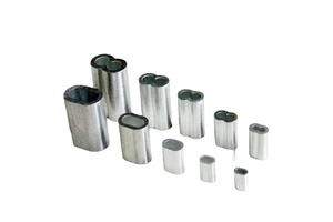 Gym Cable Accessories Ends Fittings Cable Connectors Eyelet Assemble for Fitness Equipment Spare Parts Aluminum Sleeve