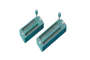 2.0mm pitch Zif Socket Connector green color universal ic socket
