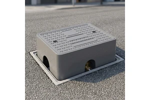 Composite Round Inspection Chamber Manhole Mould with Frames OEM&ODM EN124 Standard ISO9001 Certified Genemat JM-MH102A