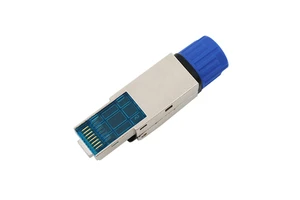 High Quality UTP Toolless RJ45 Connector Male CAT6A/CAT7/CAT8 Field Connection Modular Plug Shielded Network Ethernet