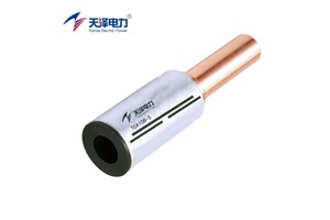 TCA B Bimetallic Crimp Terminals Friction Welded Stalk Connectors For Electrical Power Fittings Copper Tube Cable Lug Terminals