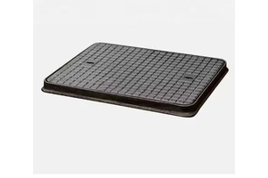 EN124 Class B125 C250 D400 F900 ISO 9001 Certified Durable Customizable Sizes Ductile Iron Manhole Cover for Sewer Applications