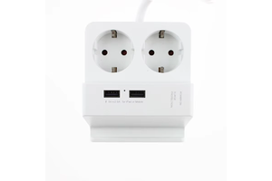 High Quality 2-Port 16A Multi-Functional USB Charger Phone Holder Extension Socket For EU/US