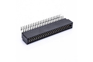 ISA Standard Card-edge SLOT Connector 2.54mm 50Pin Right Angle 90 Degree Edge Card PCB Connector for Industrial Controller