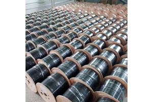 Factory Price Outdoor Armoured Flat Drop Fiber Optical Cable 1 2 4 Core G652/G655/62.5/50/OM3 PE/LSZH/PU Outer Sheath For