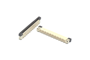 ZFPC SMT RA EZon BTM 1.15H 803BXXPTX-41_0.5ph Butterfly Right Angle 4~60pin Copper Alloy Flat Flex FFC/FPC SMT Connector
