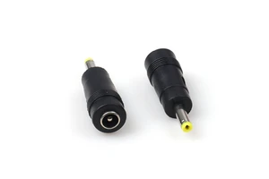 2Pin Dc5521 Female to 4017 Male Plug Dc Connector Laptop Dc Tip Adapter