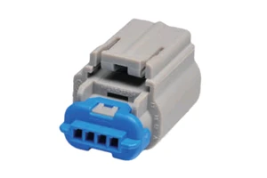2296008-1 KET Auto Connector 4-Pin Car Female Connector with Copper Contacts and PA Housing