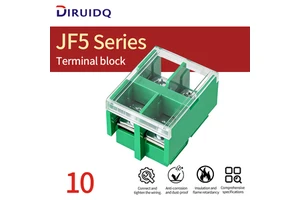High Quality JF5-10/5 2 3 1position S3 RD Terminal Strip, 2.5mm² Wire, High and Low Rail Junction Box 60A