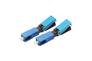 Single Mode Fiber Fast Connector SM IL<0.3dB H07 APC 50mm SC & SC APC FTTH Fiber Optic Equipment