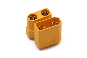 Amass XT90PB Connector 4.5mm Male Female Banana Plug XT90 PCB Vertical Welding Connector for RC Helicopter DIY Spare Parts