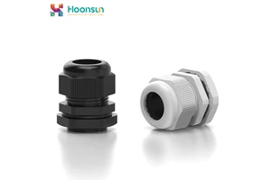 Nylon IP68 Waterproof ROHS Certified Low Voltage Industrial Cable Connector 3-44mm HONGXIANG HX-NL.PG