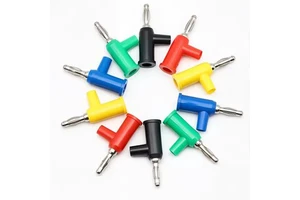 4mm Alloy Banana Plug Pin Electrical Connector 5 Colors DIY Tools Parts Adaptor