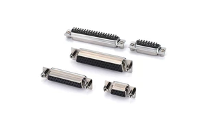 D-SUB 37Pin Female Solder Front Riveted Nut for Cable,D-SUB 37Pin Socket,DB 37P Female Connector