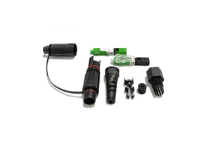 Field Assembly Waterproof Fiber Optic Connector Reinforced Optical Connector Compatible with Corning OptiTap