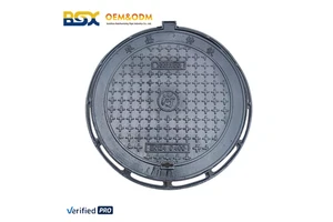Customized Embedded Nodular Cast Iron Manhole Covers Sidewalk Manhole Covers Wholesale