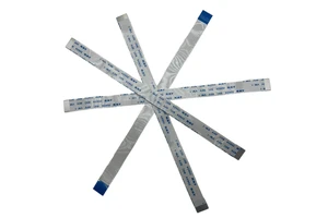 Custom 0.5/1.0mm Pitch AWM 20624 80C 60V VW-1 FFC Ribbon FFC Flat Cable Flat Flex Cable Flexible Flat Ribbon Cable for FPC LCD