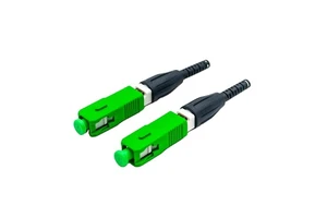 Hot Sell SC Field Installable Fibre Optical Fast Connector Used for 0.9mm 2.0mm 3.0mm Round Cable SC Fiber Optic Fast Connector