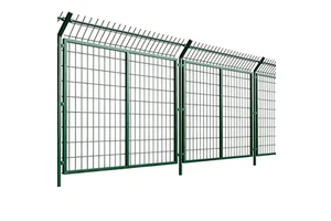 Hot Dipped Galvanized Bilateral Wire Fence High Tensile Strength Mesh for Long Term Outdoor Use