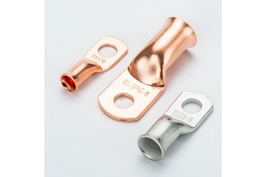 Heavy Duty UL Certified Copper Lugs Wire Terminals | American Standard Electrical Connectors #8-4/0AWG with RoHS CE Compliance