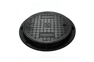 Customized SMC Resin Composite Manhole Covers for Residential Community Park Custom Color Logo Load Capacity