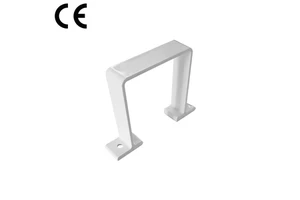 SAM-UK PVC Pergola Gutter 75mm Polycarbonate Guard Floor Rainwater Drainage System Pipe Fitting Connector Joint Y020