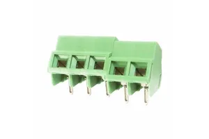 Yulian 100% New High Quality PCB Screw Terminal Block 300V 10A-30A Brass Fixed Flanges Nylon Earth Terminal 10A Rated Current
