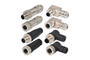 M5 M8 M12 M16 Assembly Waterproof a B D Code 3 4 5 6 8 12 17 Pin Metal Plastic Straight 90 Angled Female Male ConnectorC