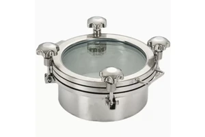 Hatch Cover Sanitary Glass Manhole Cover