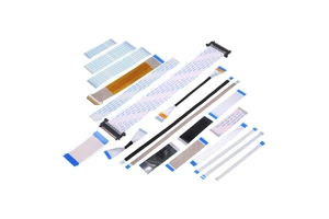 Custom FFC/FPC Flat Cables with Flexible Copper Conductor Adapter Connector 1*0.5mm Size 1m Length for Electronic Applications