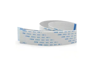 AWM 20624 80C 60V VW-1 Flat Flexible Cable FFC/FPC for LCD 0.5mm 4/5/6/8/10/12/14/16/18/20/24/26/30/32 Pin 60V Resistant 80C