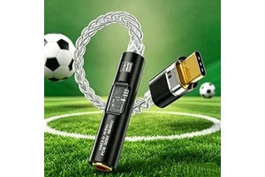 Elevate Your Sports & Movie Experience | Portable USB-C HiFi DAC with Studio-Grade Sound Quality,Type-C to 3.5mm Audio DAC Cable