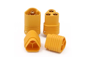Amass MT60 3-Pole Motor Connector Three Prong 30A Gold Plated Plug 100% Genuine Ready To Ship Small MOQ For Unicycle Controller