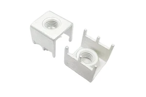 TLS8604-T-L M8 Metal PCB Backplane Soldering Terminal Block - High Current Conductive Bracket for Assembly