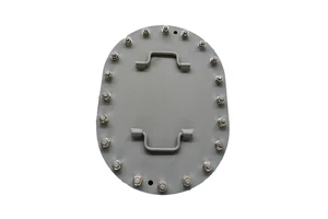 Marine Steel Watertight Manhole Cover with Brass Valve Core Premium Marine Fittings