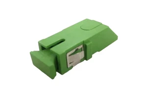 Magnificent Fiber Optical Equipment - Factory Supplied Fiber Optic Connector SC/APC Transparent Fiber Optic Shutter Adapter