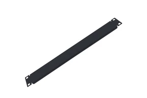 1U Blind Plate Baffle AviationRack Mount Blank Panel Cover Cat6 RJ45 Gold Plated 8-Port Flame Retardant Ethernet Connectors
