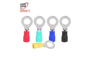 Pre-insulation Plastic Terminals Including RV Ring Type SV Fork Type or PTV Pin Type Terminals-Tin Plated