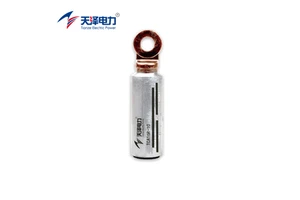 TCA R Bimetal Crimp Link Cable Lug Copper Aluminum Terminal Lug Crimp Bimetallic Connector