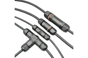 Outdoor Light Box M12 Docking Connector L20-2/3/4/5/6P 16mm Wire Cable Waterproof Buried Terminal With Copper Contact Material