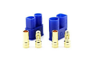 Amass EC3 3.5mm Bullet Connector 25A Rated Gold Plated Plug Original Factory Stock For Automotive Power Supply And Battery Link