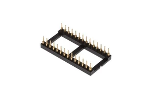 Accept Agent Service ICA-628-SGG 28 Position ICA IC Sockets Connector DIP 15.24mm Row Spacing Solder ICA628SGG Through Hole