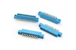 3.96mm Pitch Card Edge Connector 72-Pin PCB Mounting Pins Male Female Board Connector 72 Ways 60V 0.5A