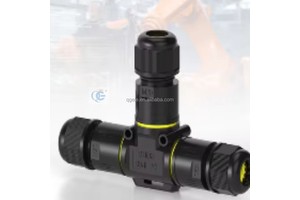 Cable Connector M20 T Type 3P Quick Cable Connector 5-12mm Waterproof Connector
