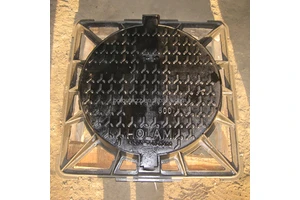 Cast Iron Manhole Cover High Quality Round square Ductile Iron Manhole Covers