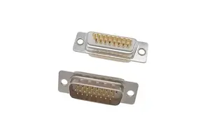 High Density HDB D-SUB 26Pin Male Connector Solder Type for Cable High Quality 26P D-SUB 26Pin Connector