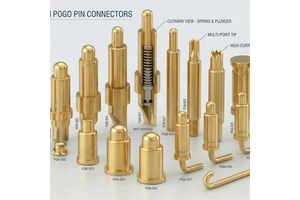 Customized 1.27, 2.0,2.54, 3.0, 5.08mm Pitch Spring Pin Pogo Pin Length Spring Solder Cup Pogo Pin Connector