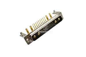 DB D-sub D Sub Standard Connecrs 21W4 Male Right Angle for PCB