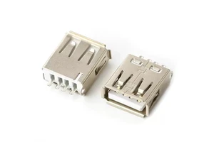 Factory Wholesale Phone Accessories USB Connector Price USB 2.0 PCB Connector Plug 4Pins Type a Charging Port Connector